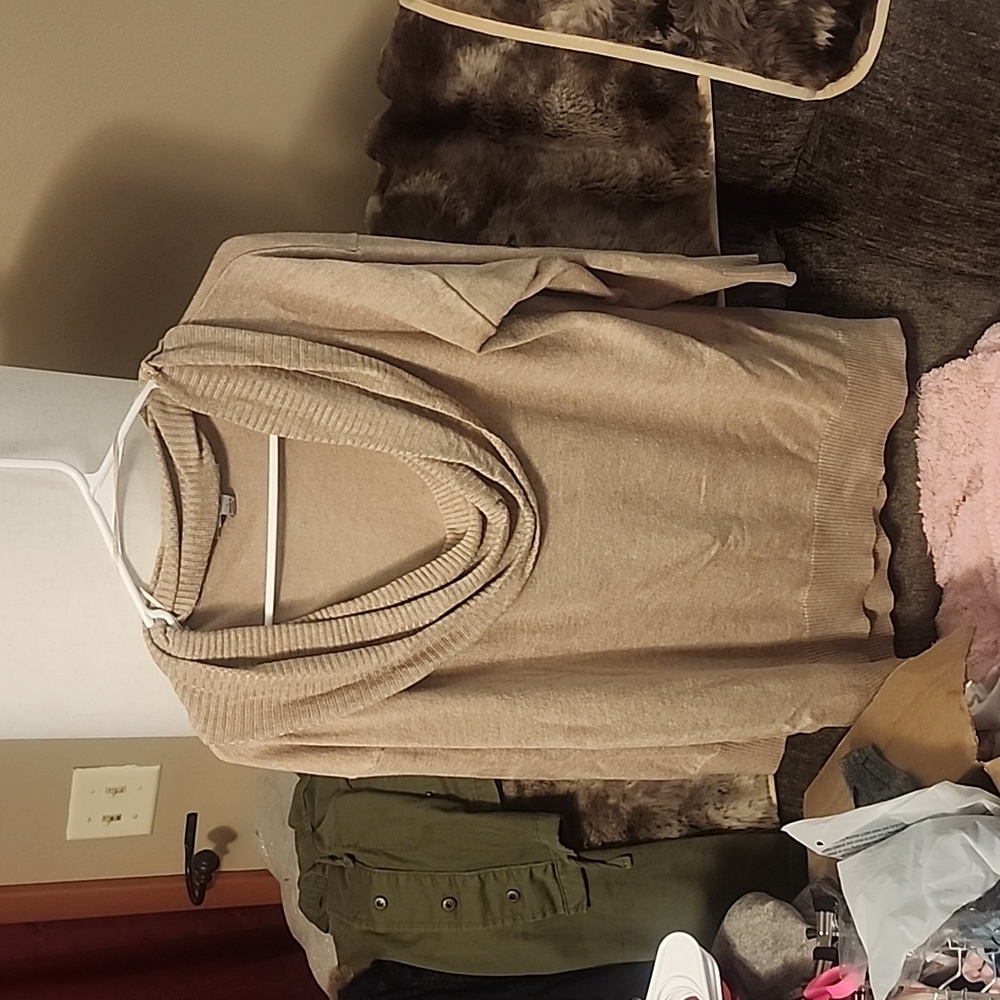 Cowl neck sweater